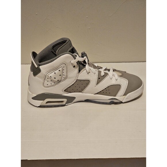 Nike Air Jordan 6 Retro GS Size 7Y/8.5 Women's Cool Grey 384665-100 - Picture 4 of 11